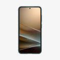 ACS09001 - Galaxy S25 Case Liquid Air in Abyss Green showing the front