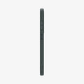 ACS09001 - Galaxy S25 Case Liquid Air in Abyss Green showing the side