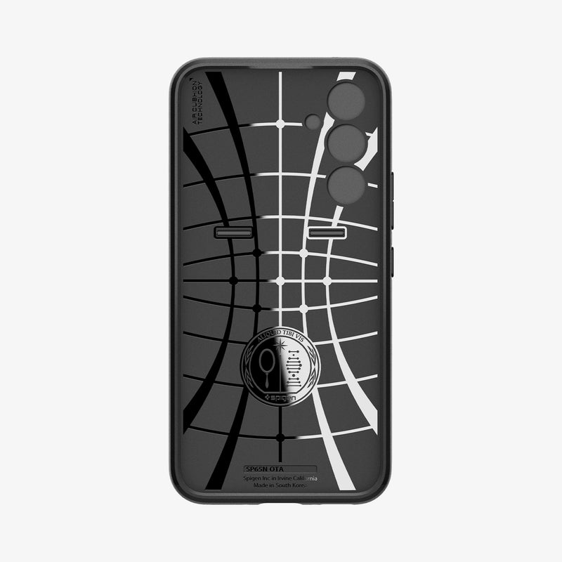 ACS05891 - Galaxy A54 5G Case Optik Armor in Black showing the inner case with spider web pattern