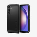 ACS05881 - Galaxy A54 5G Case Tough Armor in Black showing the back next to it, another device showing front
