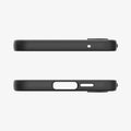 ACS07526 - Galaxy A55 5G Case Liquid Air in Matte Black showing the top and bottom