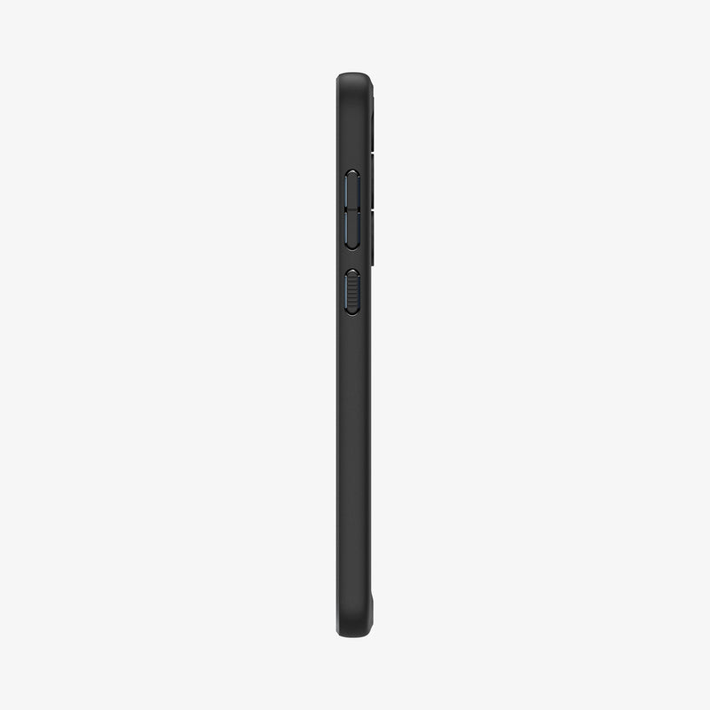ACS07529 - Galaxy A55 5G Case Ultra Hybrid in Matte Black showing the side with side buttons