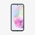 ACS07523 - Galaxy A35 5G Case Ultra Hybrid in Crystal Clear showing the front