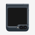 ACS08292 - Galaxy Z Flip 6 Case Tough Armor Pro in Metal Slate showing the back folded