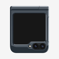 ACS08292 - Galaxy Z Flip 7 FE Case Tough Armor Pro in Metal Slate showing the back folded