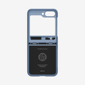 ACS08361 - Galaxy Z Flip 7 FE Case Tough Armor Pro in Sierra Blue showing the inner case