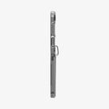 ACS07834 - Galaxy Z Flip 6 Case Ultra Hybrid Pro in Crystal Clear showing the side
