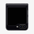 ACS08289 - Galaxy Z Flip 7 FE Case Ultra Hybrid Pro Zero One in Zero One showing the back folded