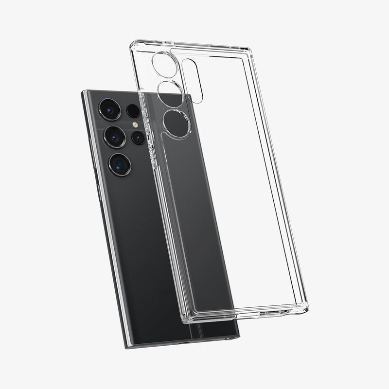 Spigen Coque Ultra Hybrid pour Samsung Galaxy S24 Ultra - Crystal Clear