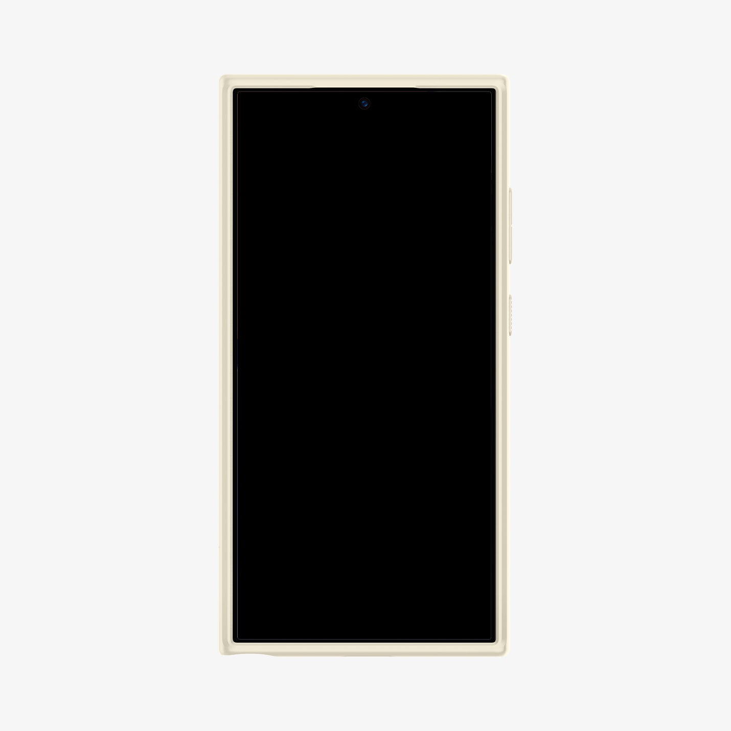 ACS07415 - Galaxy S24 Ultra Case Ultra Hybrid in Mute Beige showing the front