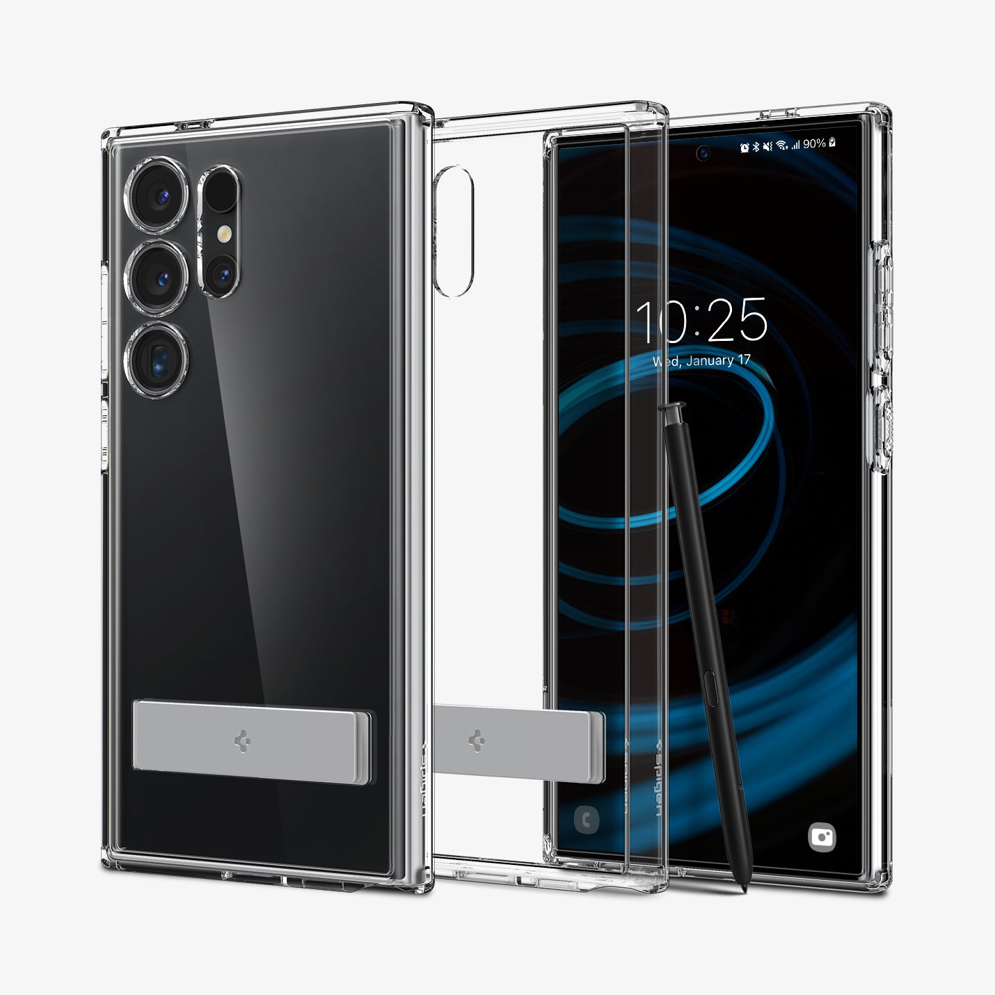 Spigen Ultra Hybrid™ Case für das Samsung Galaxy S24 Ultra - Frost