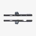 ACS08287 - Galaxy Z Fold 6 Case Tough Armor Pro P in Metal Slate showing the top and bottom of 2 devices fully open facing each other