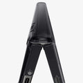 ACS07814 - Galaxy Z Fold 6 Case Ultra Hybrid Pro in Frost Gray showing the front of the hinge and partial sides zoomed in