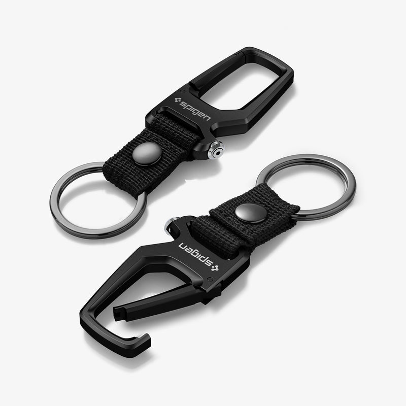 Casewin 6PCS Aluminum Carabiners, Key Rings Lightweight D Shape Keychain  Clips Small Multipurpose Carabiner Buckles for Indoor Outdoor Use