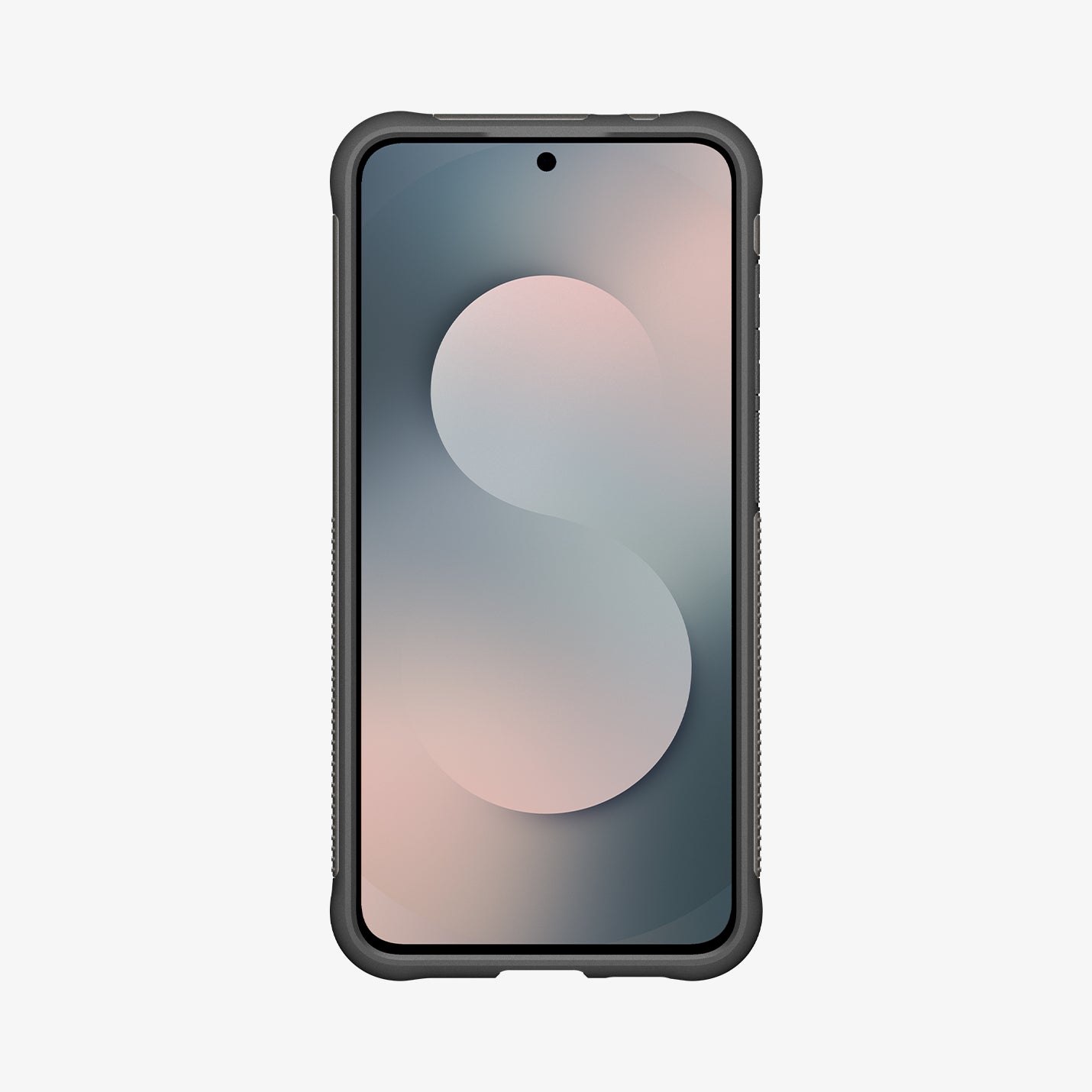 ACS10230 - Galaxy S25 FE Slim Armor (MagFit) in Gunmetal showing the front