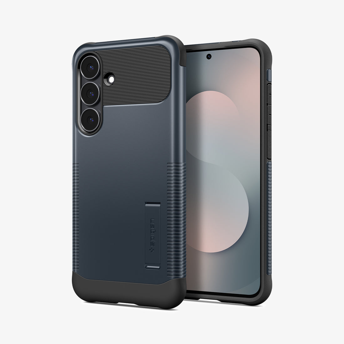 ACS10022 - Galaxy S25 FE Slim Armor (MagFit) in Metal Slate showing the back