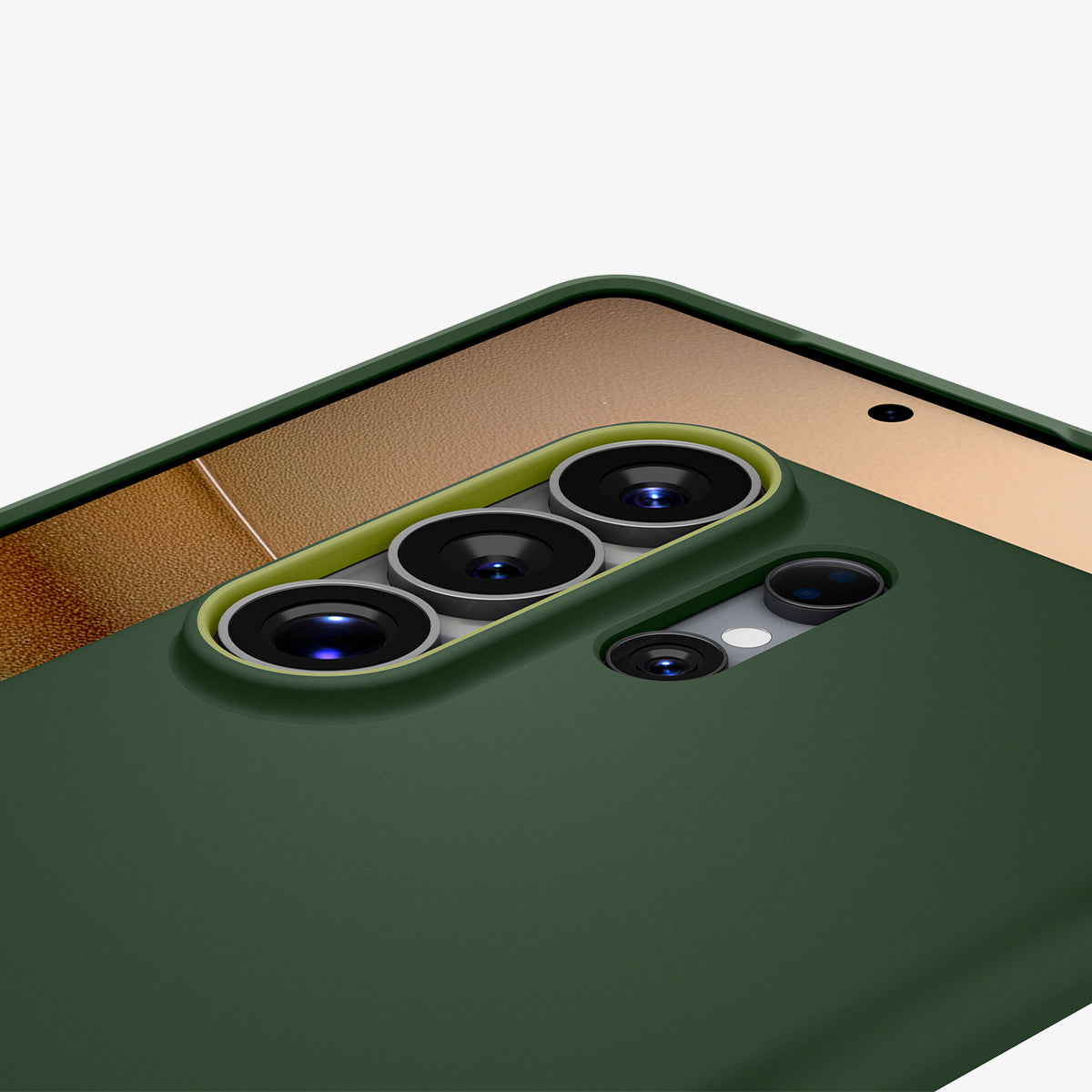 ACS11039 - Galaxy S26 Ultra Nano Pop (Mag Fit) in Avo Green showing detail of camera