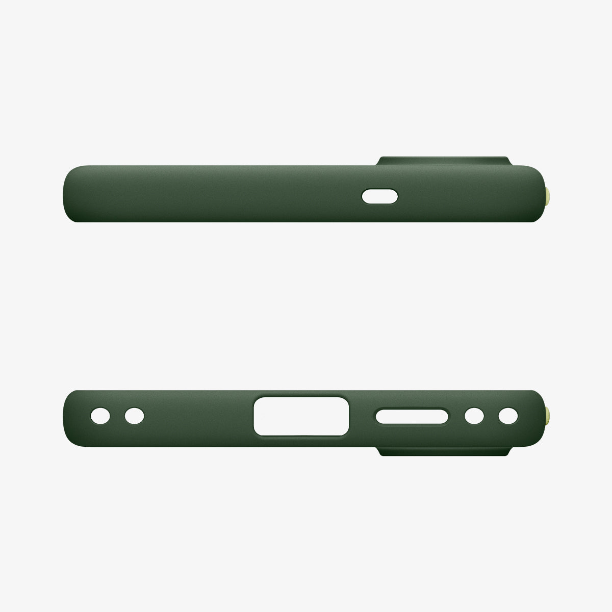 ACS11067 - Galaxy S26  Nano Pop (Mag Fit) in Avo Green showing the top and bottom