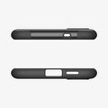 ACS10743 - Galaxy S26 Slim Armor (Mag Fit) in Black showing the top and bottom