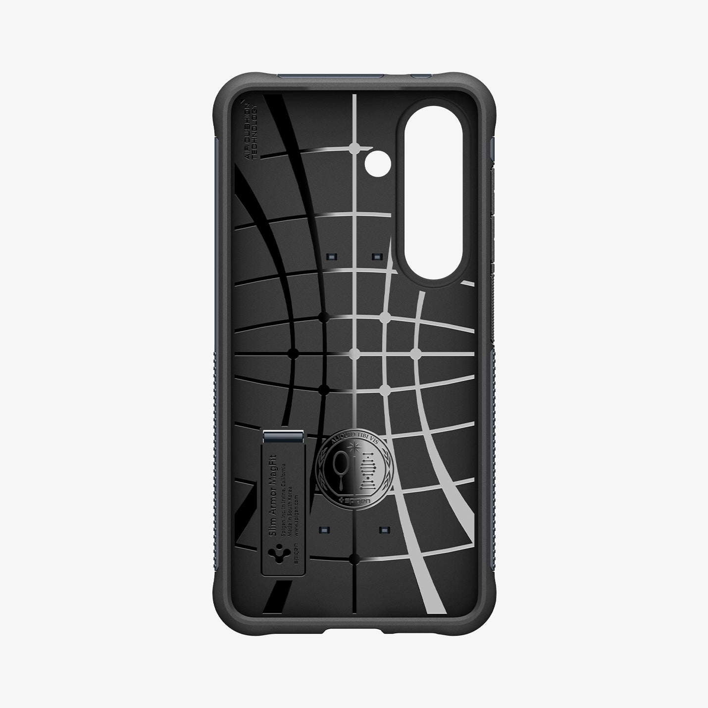 ACS10742 - Galaxy S26 Slim Armor (Mag Fit) in Metal Slate showing inside