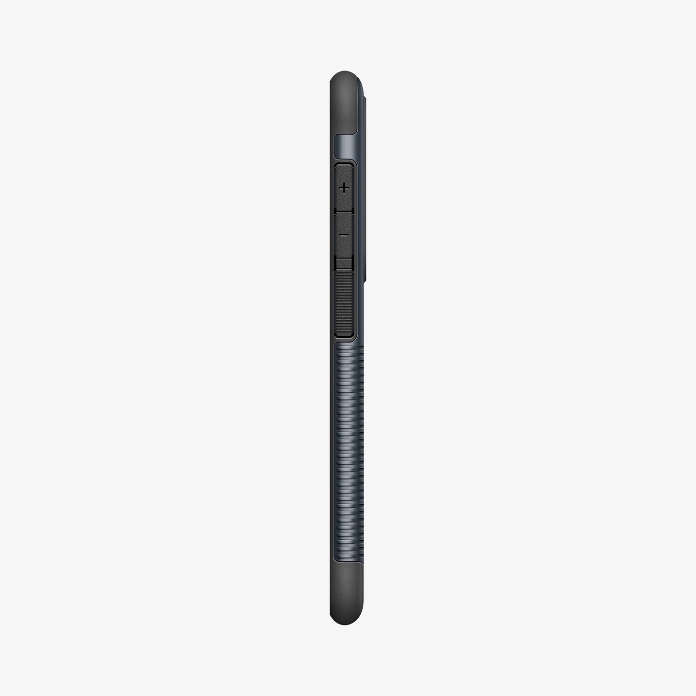 ACS10742 - Galaxy S26 Slim Armor (Mag Fit) in Metal Slate showing the side