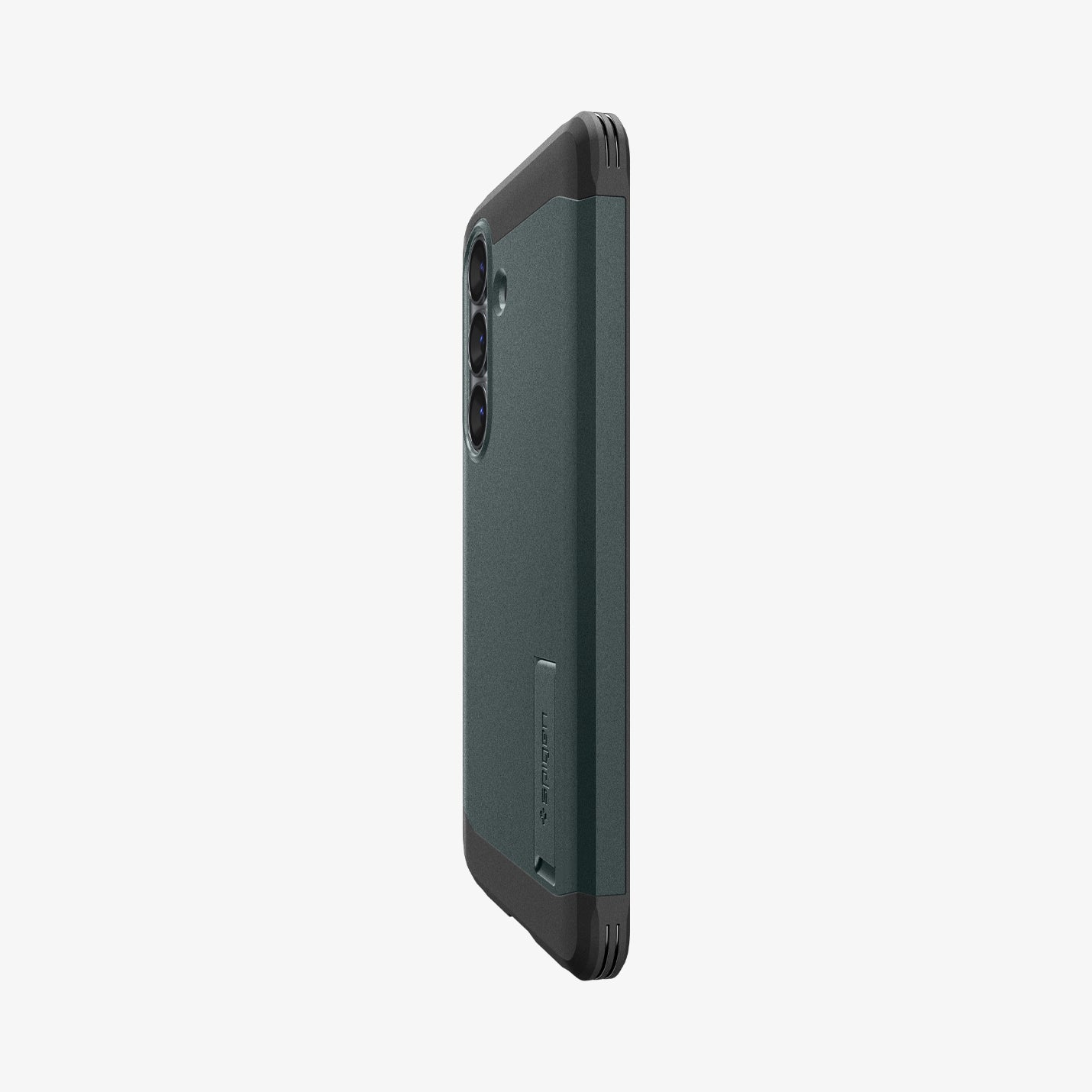 ACS11053 - Galaxy S26 Plus Case Tough Armor (Mag Fit) Abyss Green showing the back and partial side