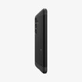 ACS11062 - Galaxy S26 Case Tough Armor (Mag Fit) Black showing the back and partial side