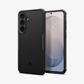 ACS11641 - Galaxy S26 FE Core Armor (Mag Fit) showing front and back views of Galaxy S26 FE with Core Armor case and raised protective edges