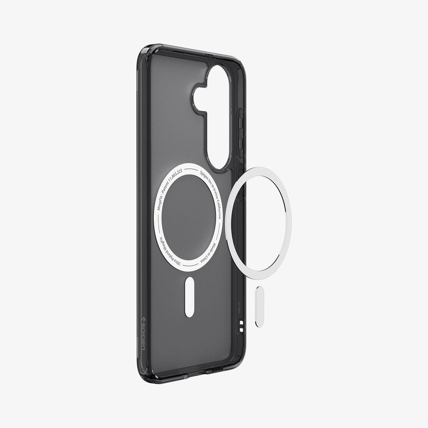 ACS11637 - Galaxy S26 FE Ultra Hybrid (Mag Fit) showing case with built in magnetic ring and alignment magnet