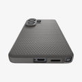 ACS11204 - Galaxy S26 Ultra Liquid Air in Marble Gray showing the back