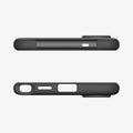 ACS10692 - Galaxy S26 Ultra Slim Armor (Mag Fit) in Black showing the top and bottom