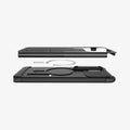 ACS10692 - Galaxy S26 Ultra Slim Armor (Mag Fit) in Black showing the top and bottom