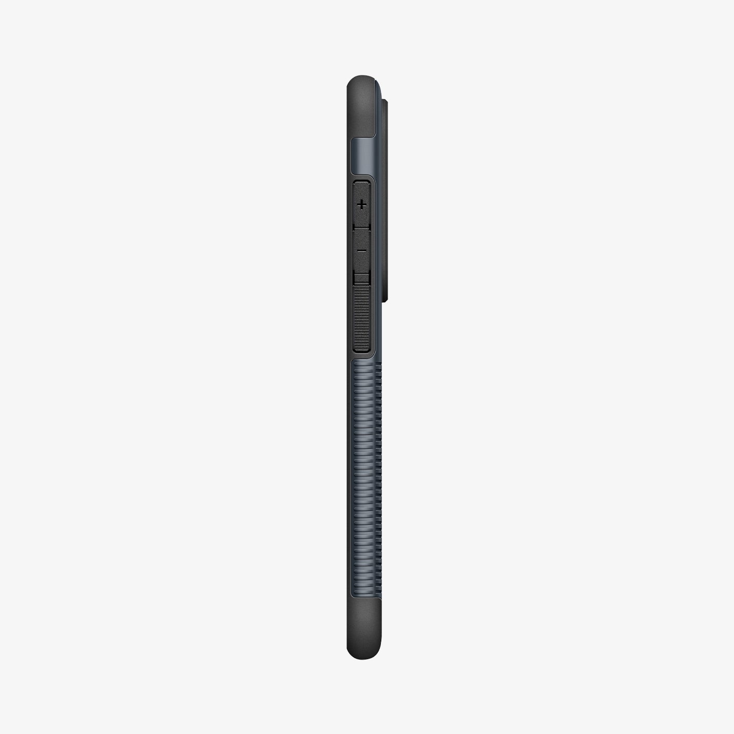 ACS10691 - Galaxy S26 Ultra Slim Armor (Mag Fit) in Metal Slate showing the side