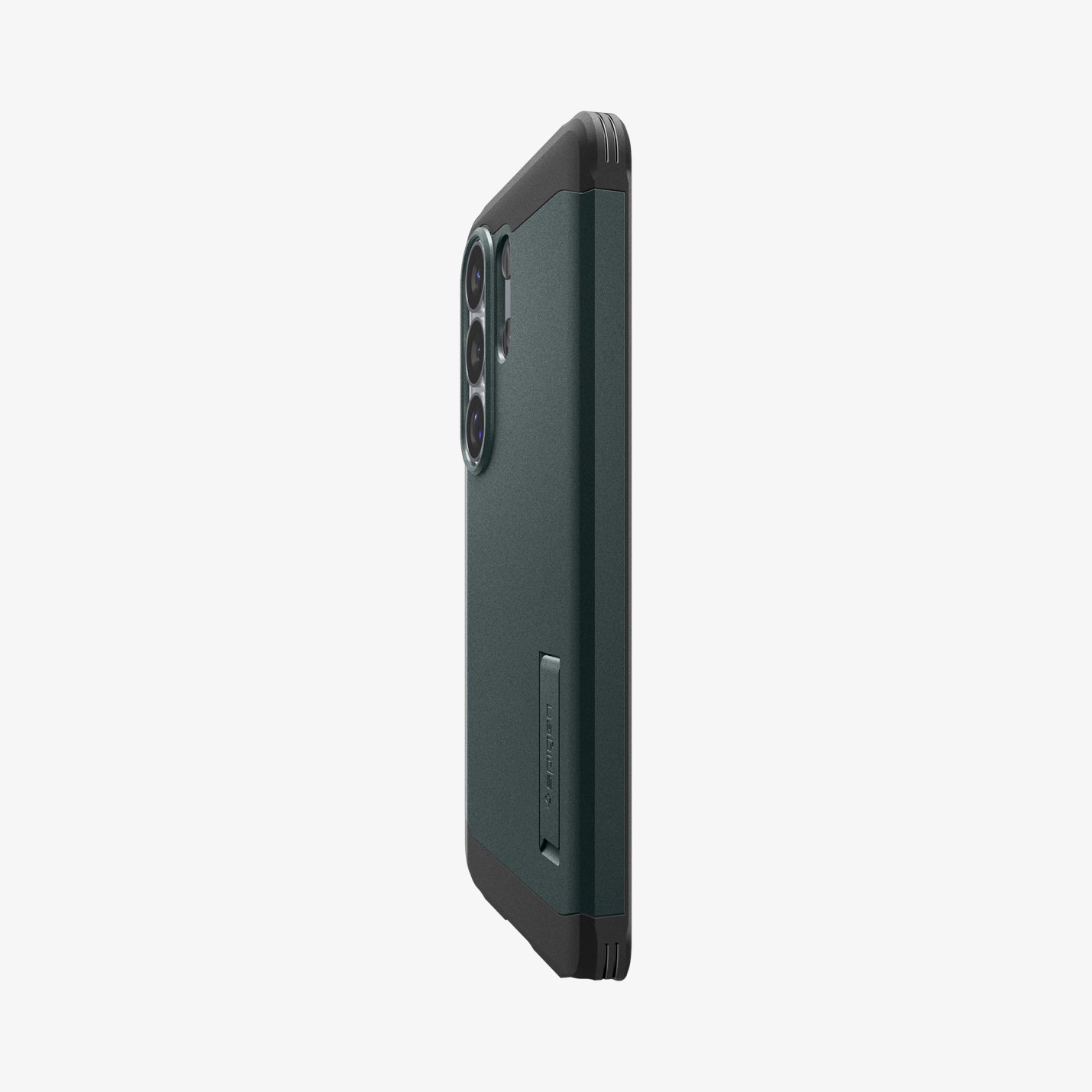 ACS11035 - Galaxy S26 Ultra Case Tough Armor (Mag Fit) Abyss Green showing the back and partial side