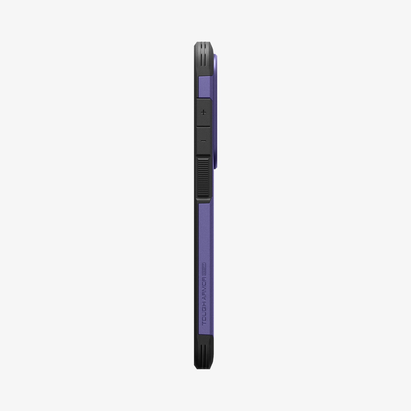 ACS11162 - Galaxy S26 Ultra Case Tough Armor (Mag Fit) Ash Violet showing the side
