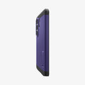 ACS11162 - Galaxy S26 Ultra Case Tough Armor (Mag Fit) Ash Violet showing the back and partial side
