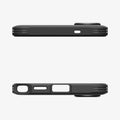 ACS11033 - Galaxy S26 Ultra Case Tough Armor (Mag Fit) Black showing the top and bottom