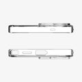ACS11032 - Galaxy S26 Ultra Case - Ultra Hybrid S (Mag Fit) Clear White showing the top and bottom