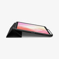 ACS10149 - Galaxy Tab S11 Rugged Armor Pro showing device propped up by built in kickstand