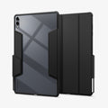 ACS10221 - Galaxy Tab S11 Ultra Case Air Skin Pro in Black showing the back and front