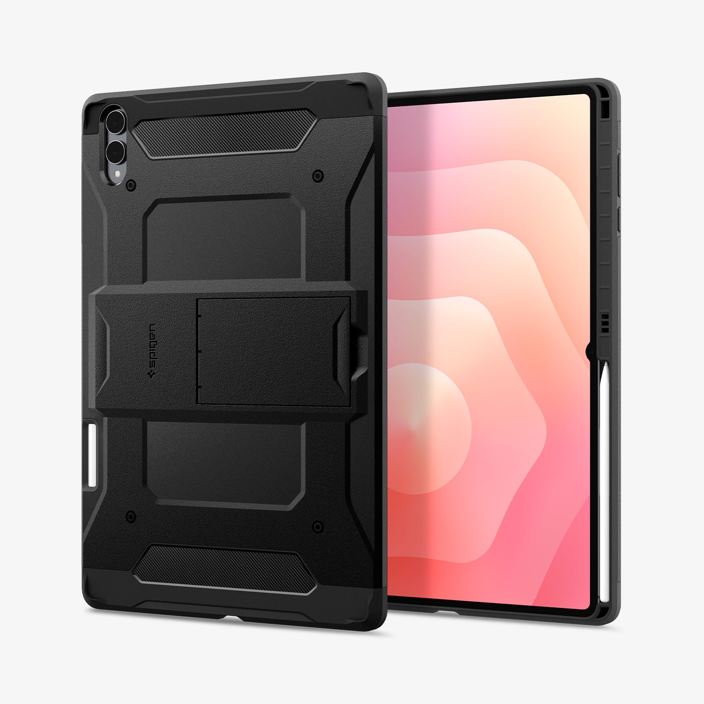 ACS10218 - Galaxy Tab S11 Ultra Series Tough Armor Pro showing the front and back