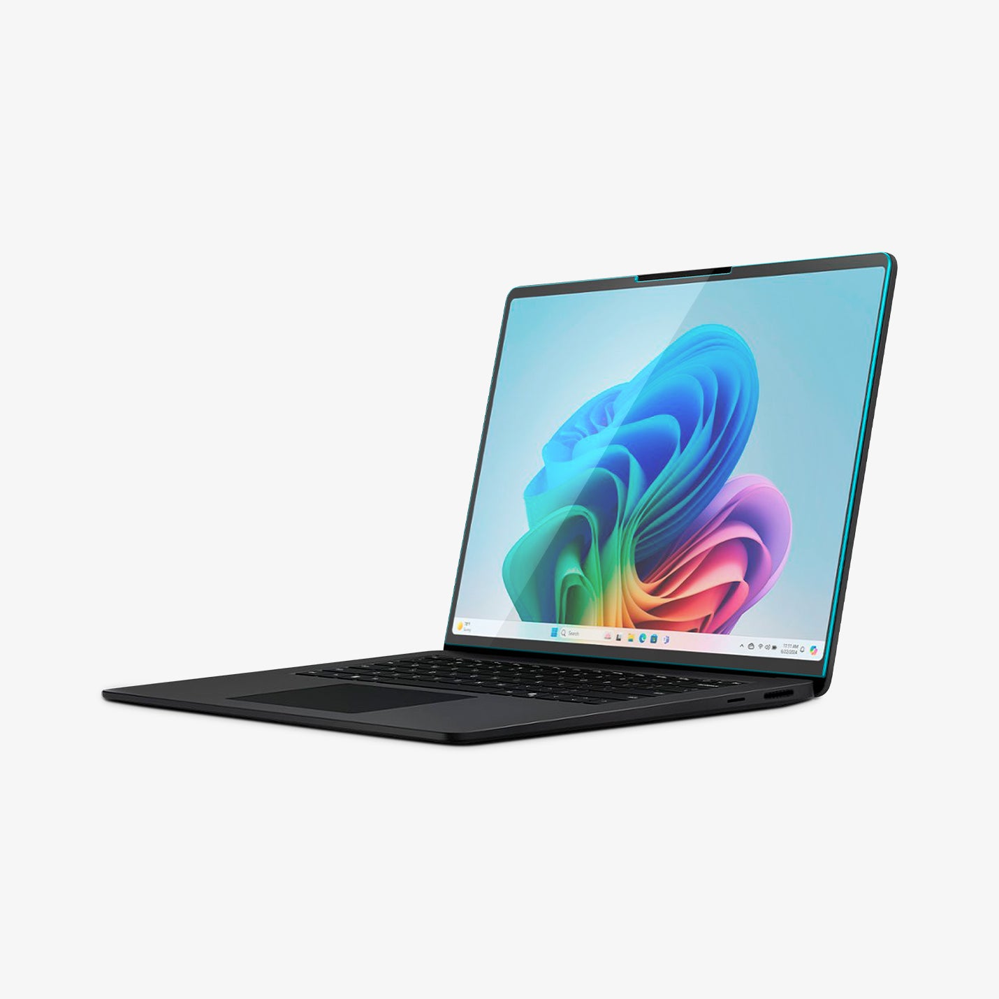 AGL08633 - Microsoft Surface Laptop 15-inch (2024) Glas.tR SLIM showing the front, screen protector installed on a device