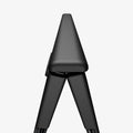 ACS11559 - Galaxy Z Fold 8 Air Fit Pro (Mag Fit) Black showing a top-down close-up view of the case's hinge bar and corner tips, folded at an angle.