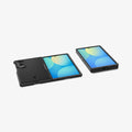 ACS11799 - Galaxy Z Fold 8 Core Armor (Mag Fit) Matte Black showing two Galaxy Z Fold 8 units with the Core Armor MagFit case, folded flat top-down views with screens displaying a blue and yellow gradient.