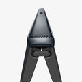 ACS11504 - Galaxy Z Fold 8 Ultra Slim Armor Pro (Mag Fit) Metal Slate showing close-up of Galaxy Z Fold 8 Ultra case textured hinge spine