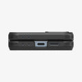 ACS09807 - Galaxy Z Flip 6 Series Tough Armor Pro (MagFit) in black showing bottom