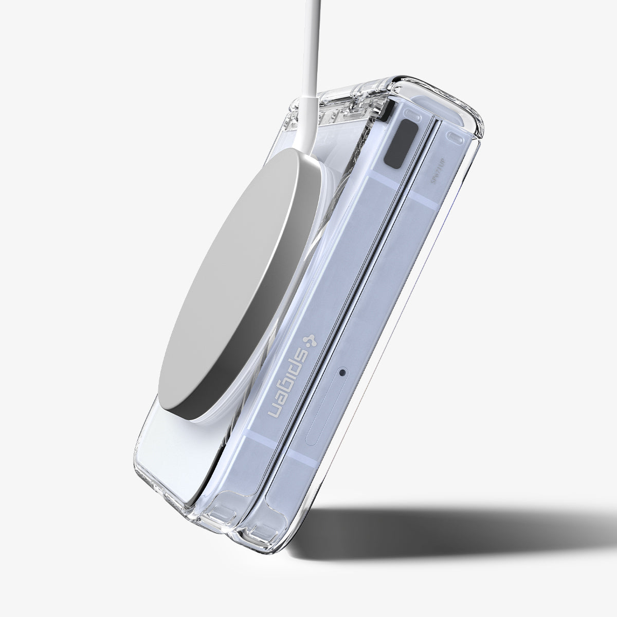 ACS09806 - Galaxy Z Flip 7 FE Series Ultra Hybrid Pro (MagFit) showing magfit part