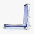 ACS09806 - Galaxy Z Flip 6 Series Ultra Hybrid Pro (MagFit) showing the side and partial front half folded