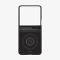 ACS09561 - Galaxy Z Flip 7 Case Tough Armor Pro (MagFit) in black showing the inside of case