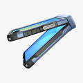 ACS09562 - Galaxy Z Flip 7 Case Tough Armor Pro (MagFit) in sierra blue showing the side and partial inside